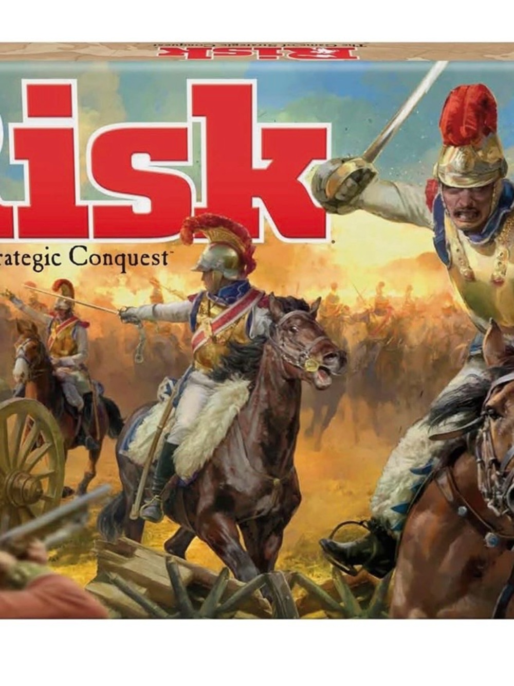 Risk Strategy Board Game - Red Edition